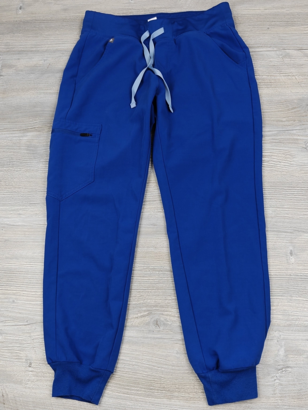 FIGS Technical Collection Zamora Jogger Scrub Pants Royal Blue Womens S/P Petite